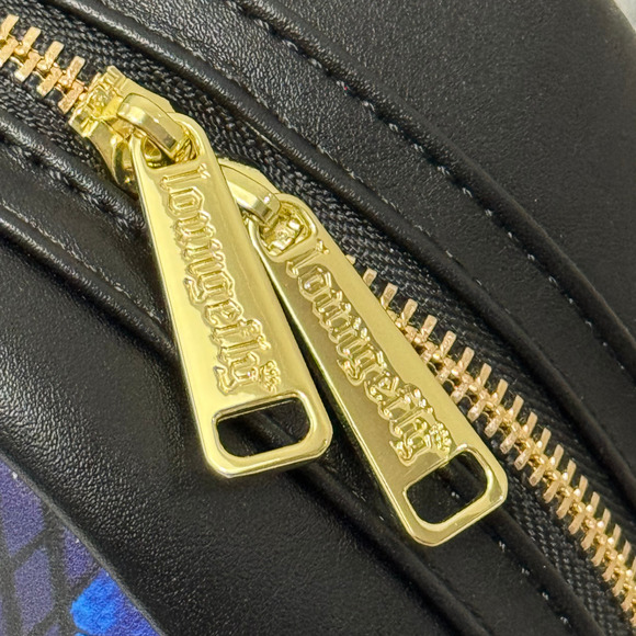 LOUNGEFLY Disney Parks Mini Backpack Castle Series Beauty & the Beast Belle NWT - Picture 12 of 16